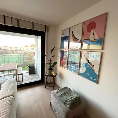 Ruim En Modern Ideaal Gelegen Tussen Zee En Jachthaven 아파트